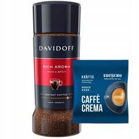 Davidoff Rich Aroma Kawa Rozpuszczalna 100g Arabika + GRATIS Saszetka 100g