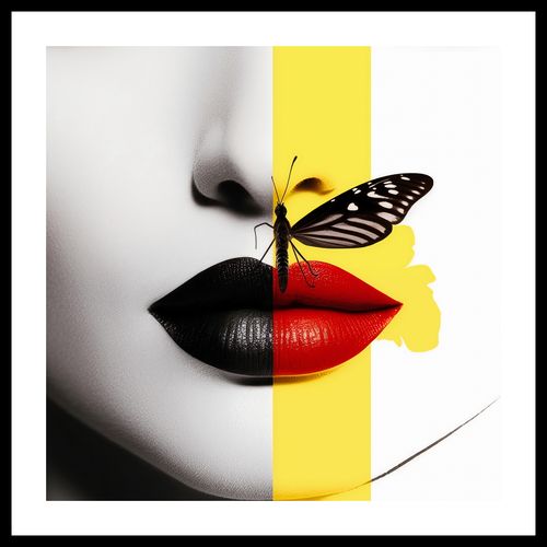 Plakat 40x40cm Motyla Piękność na Arena.pl