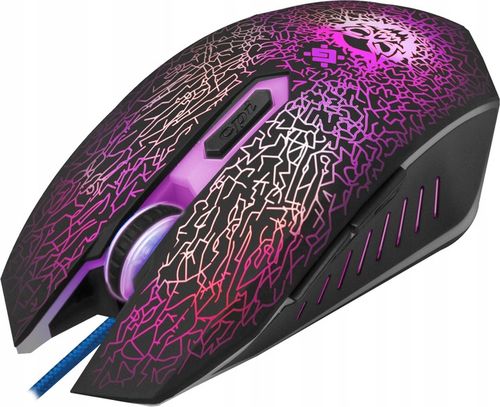 Przewodowa optyczna mysz dla graczy SHOCK gaming na Arena.pl