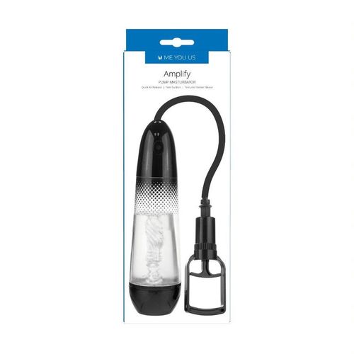 pompka  me you us amplify pump masturbator clear/black na Arena.pl