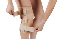 ORTEZA KOLANA STABILIZATOR WSPRACIE KOLAN SZYNY S