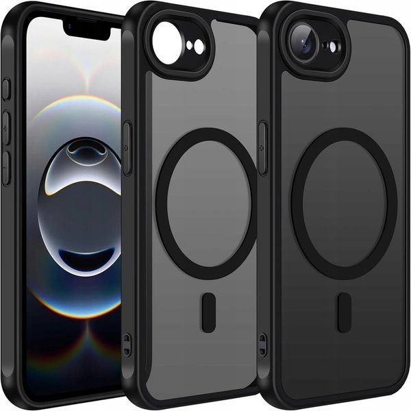 Etui do MagSafe PANCERNE MATT CASE + 2 SZTUKI SZKŁO do IPHONE 16e zdjęcie 1
