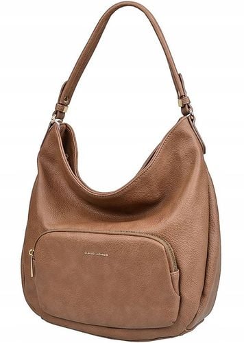 DAVID JONES TOREBKA damska worek wygodna NA RAMIĘ A4 z paskiem na Arena.pl