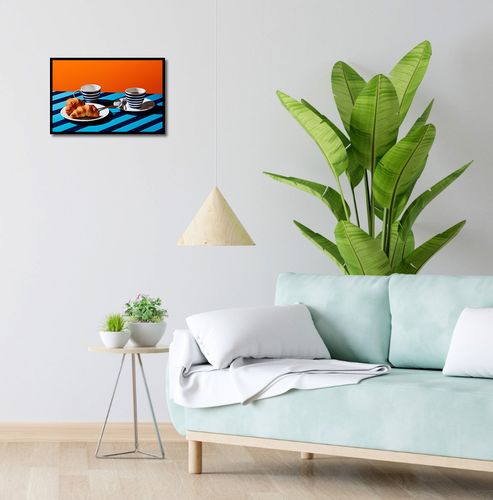 Plakat 45x30cm Croissanty na Arena.pl