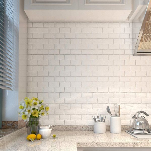 PANELE 3D ŚCIENNE SAMOPRZYLEPNE CEGŁA TAPETA 10szt zdjęcie 9