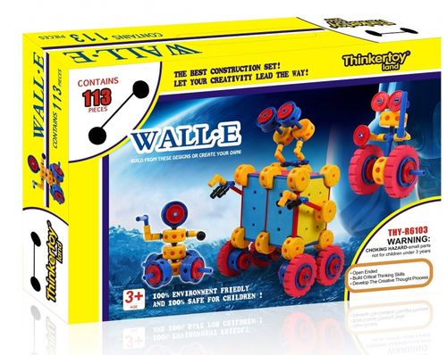 KLOCKI THINKERTOY 113 ELEMENTÓW WALL-E na Arena.pl