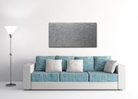 obraz ręcznie malowany NOWOCZESNY SREBRNY 120x70cm