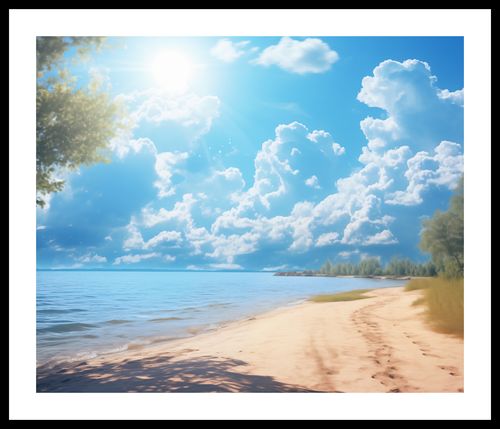 Plakat 60x50cm Letni Dzień na Arena.pl
