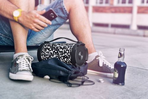 Portable Speaker GoGEN GOGBPS320STR Czarny/Biały na Arena.pl