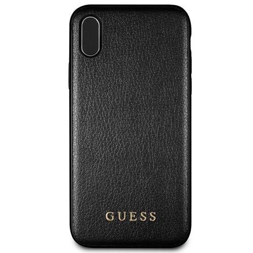 Guess Iridescent - Etui iPhone X (czarny) na Arena.pl