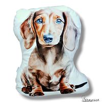 Poduszka piesek przytulanka piesek maskotka z psem pluszowy pies jamnik