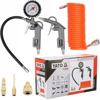 YATO ZESTAW PNEUMATYCZNY 6 EL. AKCESORIÓW DO POMPOWANIA