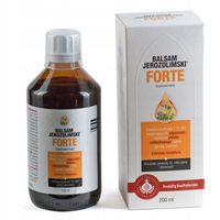 Produkty Bonifraterskie czarny bez syrop 200 ml Balsam Jerozolimski FORTE