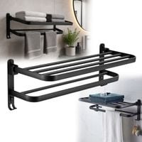 WIESZAK ŚCIENNY NA RĘCZNIK PÓŁKA ŁAZIENKOWA