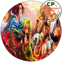 Opłatek na tort Atak Tytanów - Attack of Titans