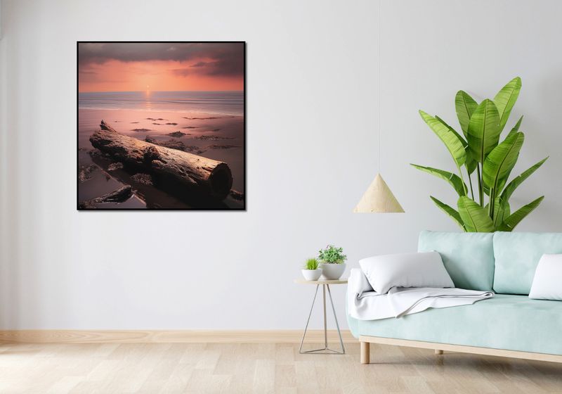 Plakat 100x100cm Spokój Przed Burzą zdjęcie 4