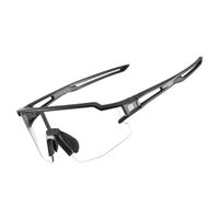 okulary rowerowe fotochromowe z filtrami uv 400 uva i uvb czarne