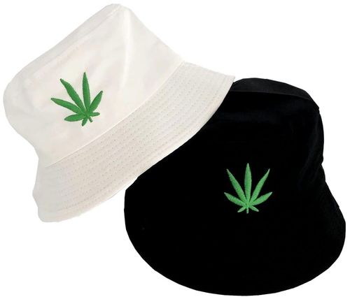 Czapka BUCKET HAT kapelusz RYBACKI dwustronny liść KR13_Liść na Arena.pl