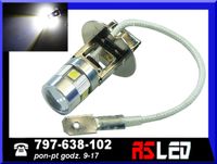 żarówka LED H3 6 UHP Cree Dzienne DRL 12v 24v