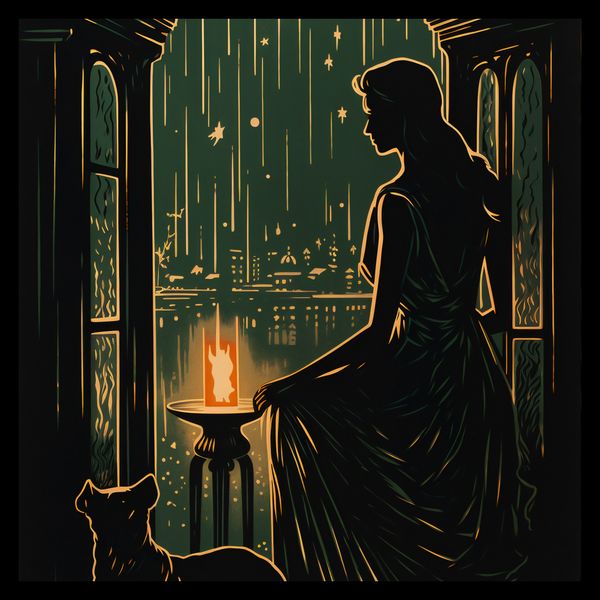 Plakat 30x30cm Nocne Szeptanie zdjęcie 2