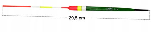 Spławik Przelotowy z BALSY SHARK Perfekt Hunter 3,5 g / 29,5 cm na Arena.pl