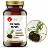 Yango CZARNA MACA wsparcie na: ENERGIA KONCENTRACJA SPRAWNOŚĆ FIZYCZNA 90kp