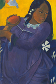 Reprodukcja obrazu Woman with Mango - Paul Gauguin Rozmiar - 90x60
