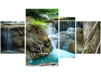 70CM 120CM OBRAZ 4 ELEM NAD WODOSPADEM ŚCIENNY