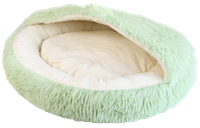 Legowisko dla psa kota zielone L budka CAVE 60x60x12cm