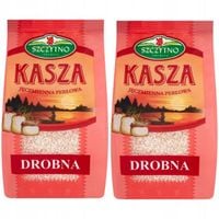 Szczytno Premium Kasza jęczmienna perłowa drobna 400 g x 2 sztuk