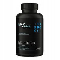 OstroVit Melatonin 300 tabs MELATONINA ZDROWY Głęboki SEN 1 mg