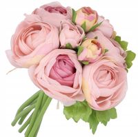 PIWONIE PEONIE BUKIET PIWONII GAŁĄZKI LIŚCIE NA ŚLUB WESELE KOMUNIA STROIK