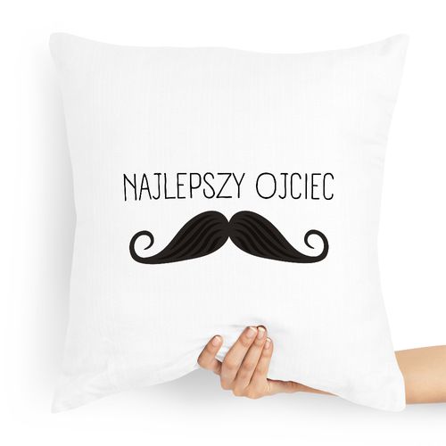 Poduszka Prezent Dla Taty Ojca Najlepszy Ojciec Z Nadrukiem Ze Zdjęciem na Arena.pl