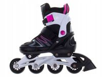 Rolki damskie Rekreacyjne Szybkie Wytrzymałe Czarne Róż Vivo Viki M 37-40