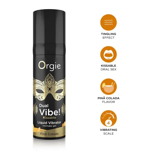 orgie dual vibe żel intymny o zapachu pina colada 15ml na Arena.pl