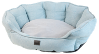 UNIQ PETS Legowisko dla psa okrągłe niebieskie L DREAMY 66x59x23cm