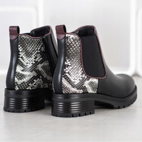 Wygodne Botki Snake Print r.40 na Arena.pl