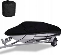 OSŁONA POKROWIEC PLANDEKA PRZECIWDESZCZOWY NA ŁODŹ MOTORÓWKĘ WAKACJE +TORBA