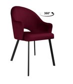 Krzesło obrotowe Velvet podstawa Profil czarna MG02