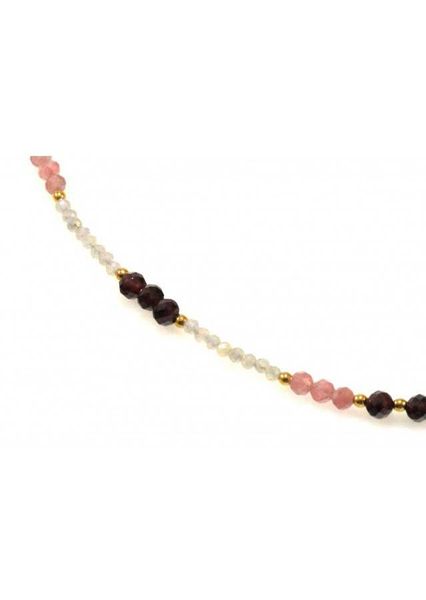 Bransoletka GRANAT 925 zdjęcie 2