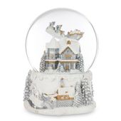 Szklana kula dekoracyjna z pozytywką 17x12x12 159960