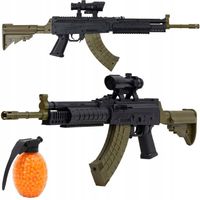 KARABIN PISTOLET NA KULKI LASER IMITACJA BRONI NA KULKI GRATIS 6MM REPLIKA