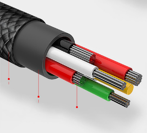 PRZEWÓD KABEL BASEUS 2 M USB-C TYPE C JAKOŚĆ 200mm na Arena.pl