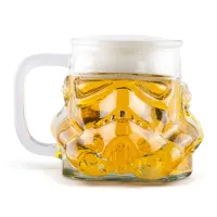 star wars - kufel szklany stormtrooper 600 ml
