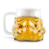star wars - kufel szklany stormtrooper 600 ml
