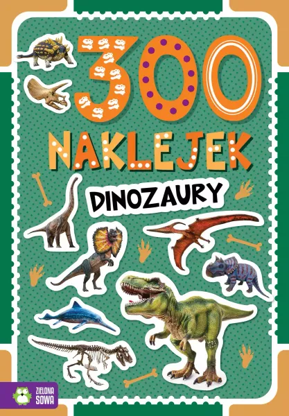 300 Naklejek. Dinozaury zdjęcie 1