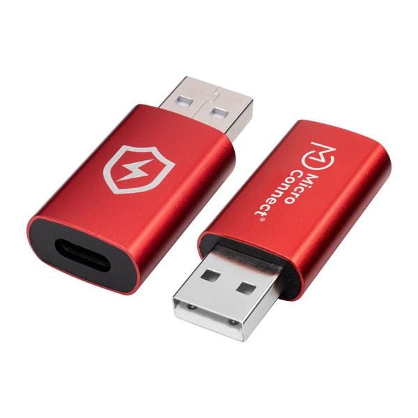 MicroConnect Safe Charge USB-A to C Data zdjęcie 1