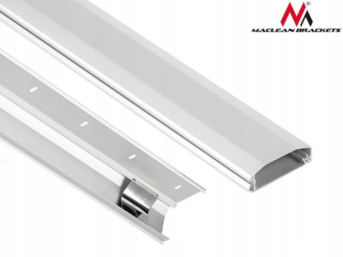 Aluminiowa listwa maskująca Maclean MC-693 W, 750mm, łatwy montaż na Arena.pl