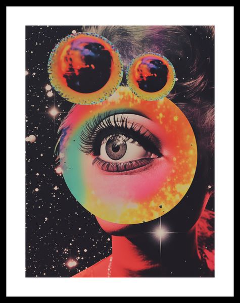 Plakat 30x40cm Oko w Kosmosie zdjęcie 3
