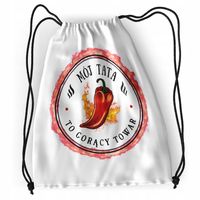 Plecak Dla Taty Sportowy Szkolny Worek Torba Z Nadrukiem Ze Zdjęciem